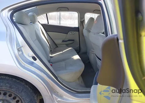 2012 Honda Civic Lx z USA, uszkodzony, nr VIN 19XFB2F55CE005922